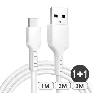 1 ＋ 1 스윗홈 베이직 C타입 고속충전케이블 1M 2M 3M