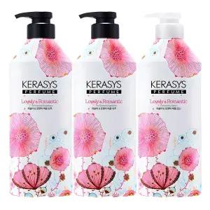 케라시스 퍼퓸 러블리 앤 로맨틱 샴푸 980ml 2p + 린스 980ml 1세트