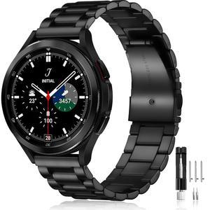 갤럭시 워치 7 6 5 4 FE 40mm 44mm 45mm/갤럭시 클래식 43mm 47mm 42mm 46mm/3 41mm/활성, 20mm 남성용 금속 교체 밴드
