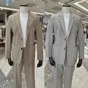 [지이크](강남점) 24 S/S 프리미엄 봄여름 캐주얼 터치 셋업 수트 5종 PIE3000BK