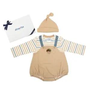 [갤러리아] (압소바뱀띠출산백일돌조카아기우주복)토리우주복(A25-22307)