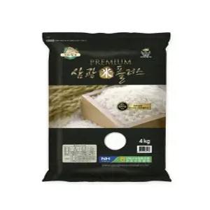 강화섬쌀 삼광미플러스 백미 특등급 4kg 1개