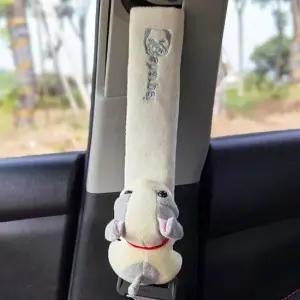 쿠션 패션 캐릭터 데일리 인형 차량템 안전벨트커버 안전벨트커버 자동차꾸미기 안전벨트인형