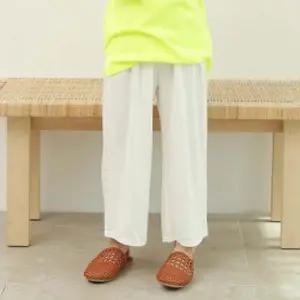 [QN3983XB_58]팬츠 통기성이 키즈추리닝 일자 통바지