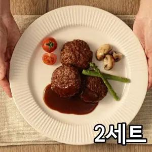 파르팜 레츠비건 비건 함박스테이크 1.2kg 2세트(총40개)+비건함박소스 800g(총4개)