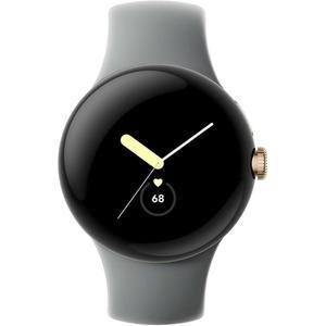 구글 픽셀 워치 41mm 스마트워치(WiFi, GPS, BT 및 심박수 모니터 포함) 벌크 패키징(Hazel)
