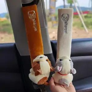 유아 아동 귀여운 자동차 소품 캐릭터 안전벨트 커버 안전벨트커버 자동차꾸미기 안전벨트인형