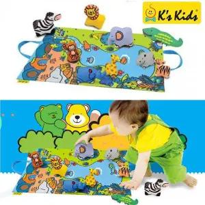 [골드스마일]케이스키즈 헝겊놀이가방사파리 KA10744