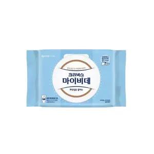 [NS홈쇼핑]마이비데 물티슈 대용량 캡형 60매 x 1팩 클린케어 화장실용 비데용 물에녹는 비..[35427704]
