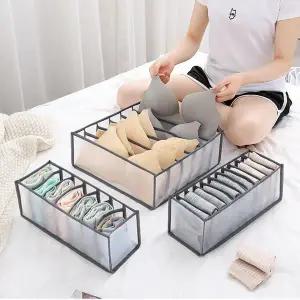 여성 속옷정리 보관함 분리수납 메쉬 칸막이 케이스