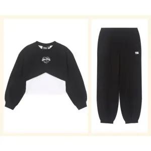 [갤러리아] (NBA키즈)여아 레이어드 티셔츠,조거팬츠 세트(K253TS600P/TP600/19)