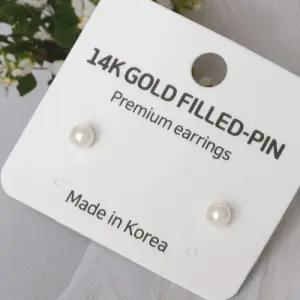 [오노마] ONM 14K 골드필드 핀 미니 진주 귀걸이