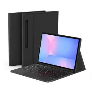 데이웍스 갤럭시탭 S10 FE+ 플러스 블루투스 터치패드 키보드 북커버 케이스 S펜 수납