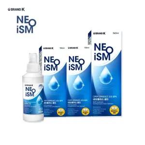 네오이즘 네오플러스 골드 렌즈 세정액 세척액 130ml 2개+360ml 1개