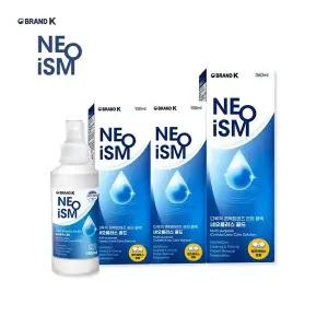 네오이즘 네오플러스 골드 렌즈 세정액 세척액 130ml 2개+360ml 1개
