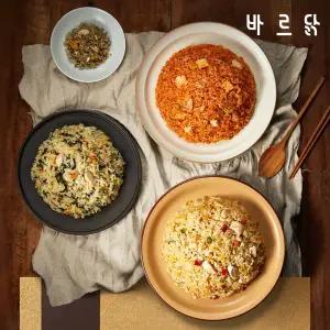바르닭 닭가슴살 곤약 볶음밥 3종혼합 15팩