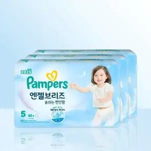 [팸퍼스] 팸퍼스 엔젤브리즈 썸머팬티 5단계 120매 / iuy
