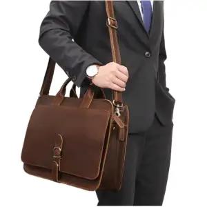 클래식디자인 가죽 숄더백 서류가방 J963 남자미니백