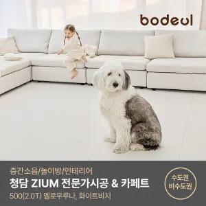 [보들매트] 청담 500 ZiUM 퍼즐매트 혼합 12장 (200 x 150cm) 층간소음매트/아기매트/방오코팅/황변방지