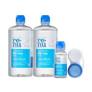 [바슈롬] 후레쉬 500ml 2개 + 60ml + 렌즈케이스 x 1세트(유통기한 26.1.31)