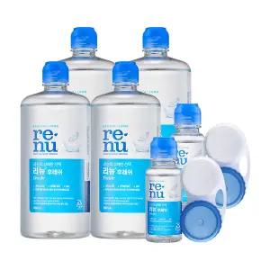 바슈롬 후레쉬 500ml 2개 + 60ml + 렌즈케이스 x 2세트(유통기한 26.1.31)