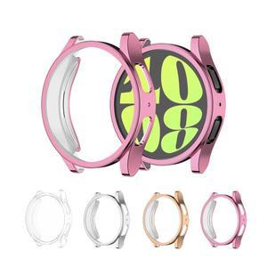 삼성 갤럭시 워치 TPU 케이스, 4, 5, 6, 범퍼 풀 커버 스크린 보호대 쉘, 40mm, 44mm
