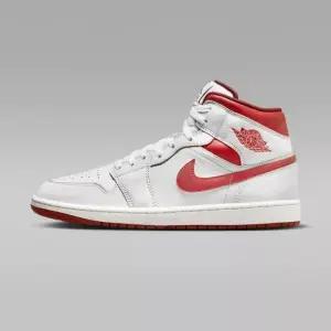 [Nike 국내매장판] 나이키 에어 조던 1 미드 SE 남성 화이트 레드 흰빨 FJ3458-160