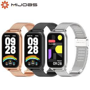 for Xiaomi Smart Band 9 Active 스마트 밴드 액티브 스트랩 팔찌 글로벌 버전 밀라노 메탈 미 Mi