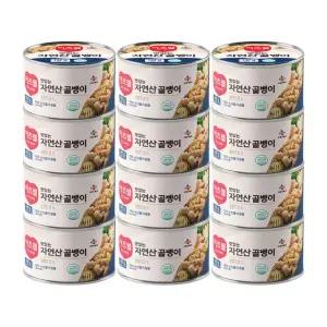 CJ이츠웰 자연산 골뱅이캔140g x 12캔