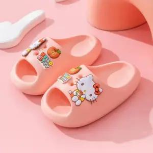 [아우트]산리오 헬로키티 캐릭터슬리퍼 DIY 어린이