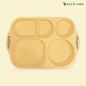 [아우트]옥수수 식판 아기식판 어린이식판