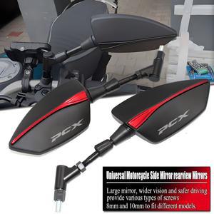 혼다 PCX125 PCX150 PCX160 PCX 125 150 160 2018 2024 10mm 범용 조정 가능 백미러 사이드 미러