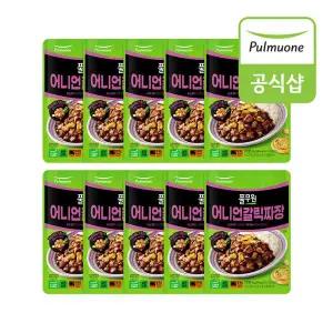 풀무원 어니언갈릭짜장 덮밥소스 180g x 10개