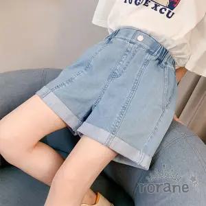 [아우트]주니어 청 아동 여름 청7부바지