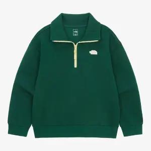 [노스페이스] [노스페이스키즈 공식] NM5MR07U 키즈 스쿨데이 하프집_GREEN