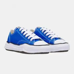 미하라 야스히로 피터슨 오리지널 솔 캔버스 로우 스니커즈 씨엘블루 여성 A01FW702