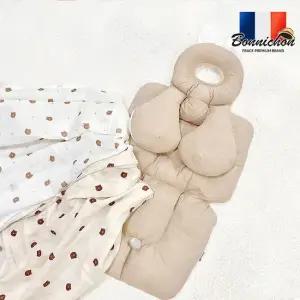 [SET]보니숑라이너 유모차시트+거즈블랭킷 출산선물 신생아