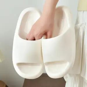 편한 구름 슬리퍼(270-275mm) (화이트) 무소음슬리퍼