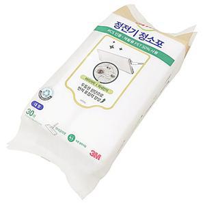 [3개묶음] 3M ScotchBrite 정전기청소포 대형30매 정전기 청소포