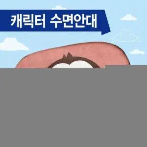 수면안대 [캐릭터 수면안대] 숙면안대 KC 안대15종 안대 고급케이스포장 냉온찜질팩 포함 인쇄가능