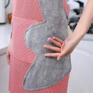 아이디어 손닦는 방수 앞치마 주방 설거지 업소용