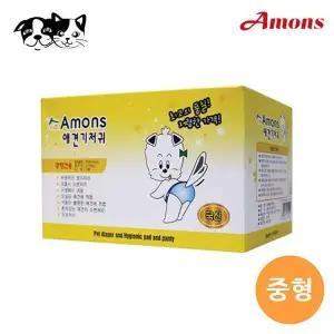 [셀러에이드]아몬스 애견기저귀 중형견용 (10매)(기저귀)
