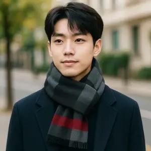 엠제이 체크 머플러 CB 1