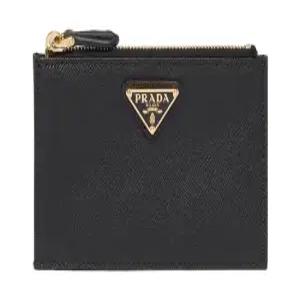 PRADA 25FW 사피아노 가죽 지퍼 카드지갑  1MC086 QHH F0002)