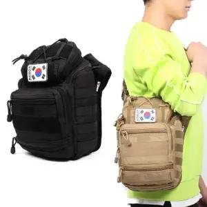 남성 전술 크로스백 밀리터리 여행 보조 낚시 가방 서바이벌가방 등산보조가방 군인크로스백
