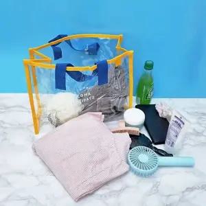 PVC 가방 비치백 수영장 수영복 헬스장 운동복 워시백 (WFJVQT3)