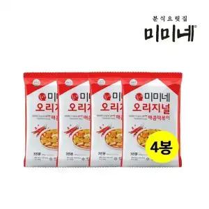 [내일도착] 미미네 오리지널 매콤떡볶이 570g (3인분) x 4