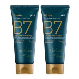 B7 약산성 탈모 샴푸 200ml x 2개