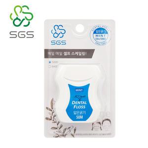 SGS 민트향 치실 50M 500D