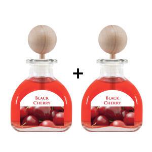 허브샵 디퓨저방향제50ml+50ml  차량용방향제 아로마디퓨져 블랙체리